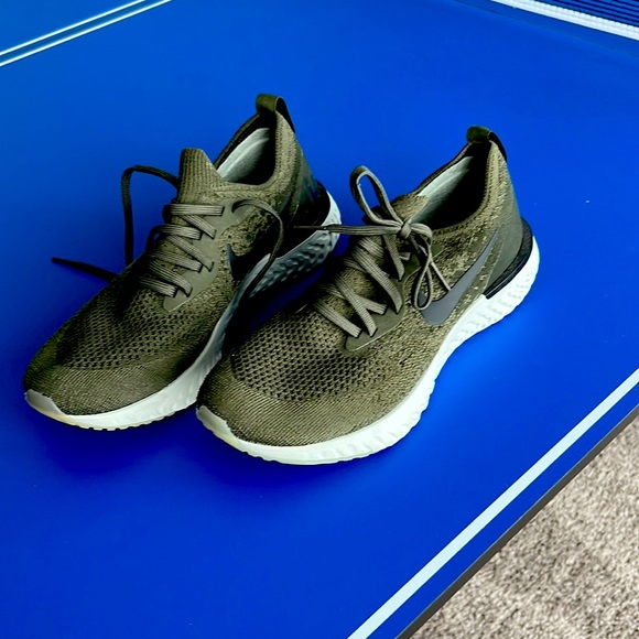 Nike Shoes - #Nike epic react green sneakers worn once. Size 8.5